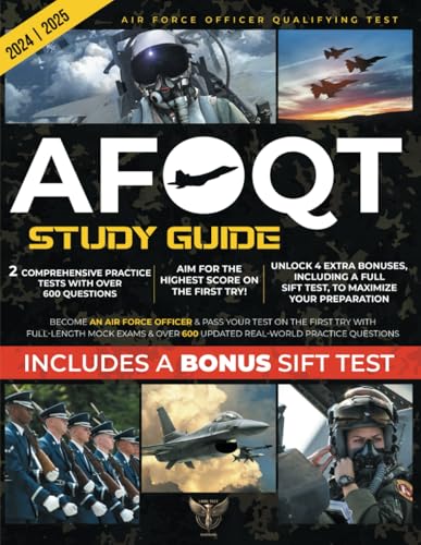 AFOQT Study Guide: Become an Air Force Officer & Pass Your Test on the ...