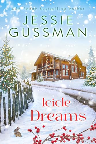 Icicle Dreams (Mistletoe Meadows sweet Christmas romance) book 2 book cover