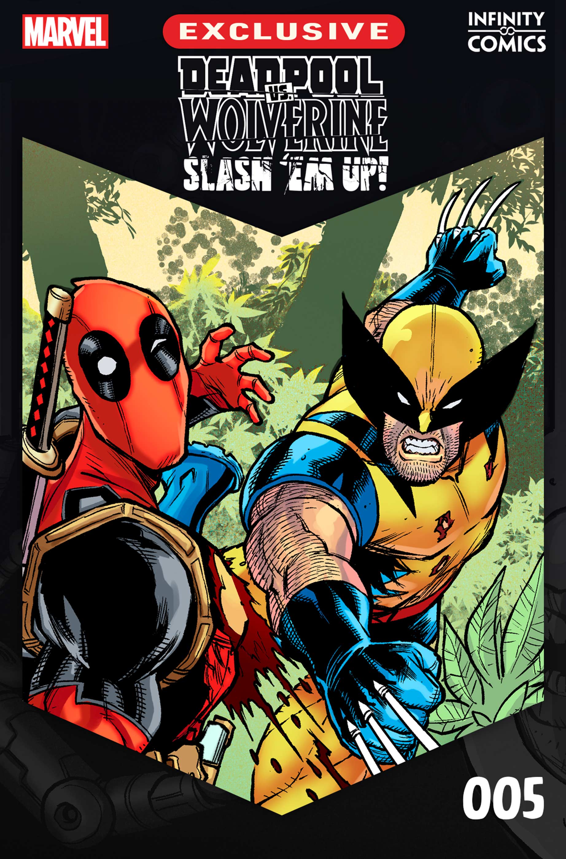 Deadpool Vs. Wolverine: Slash ‘em up Infinity Comic (2024) #5