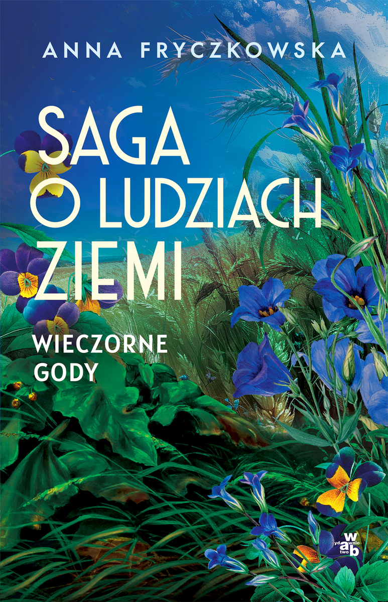 Saga o ludziach ziemi by Anna Fryczkowska book cover 2