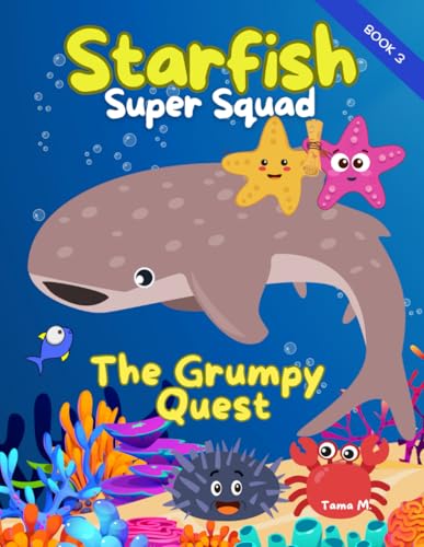 Starfish Super Squad Book3: Meet Uma The Unhappy Urchin: Read Aloud Ocean Adventure for Kids Ages 4-8
