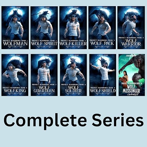 Project Bloodborn: The Complete 10 book Series: A werewolves & shifters action adventure series