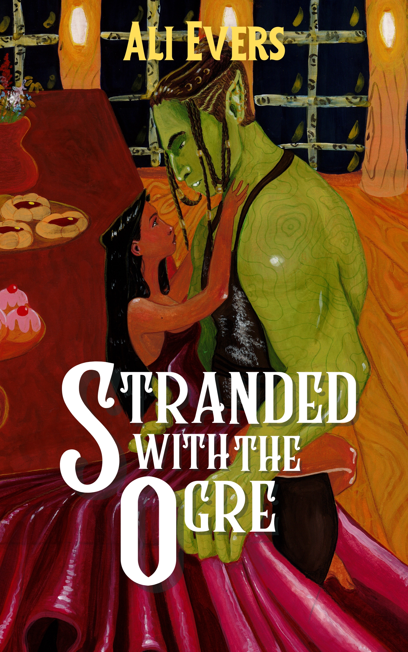 Stranded with the Ogre: A cozy, fantasy, monster romance.