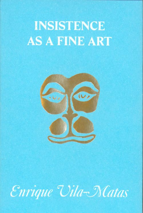 Insistence as a Fine Art book cover