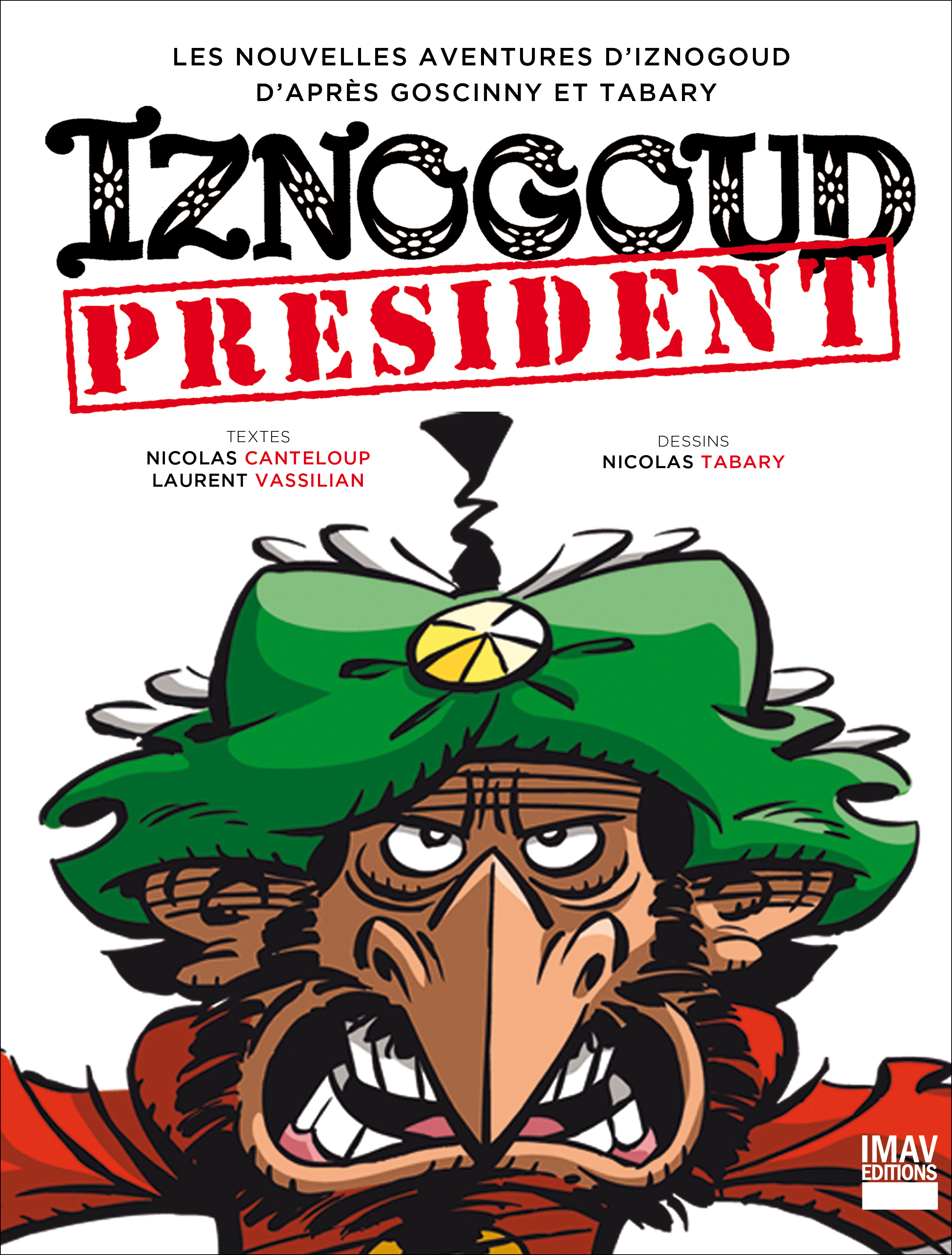 Iznogoud président book cover