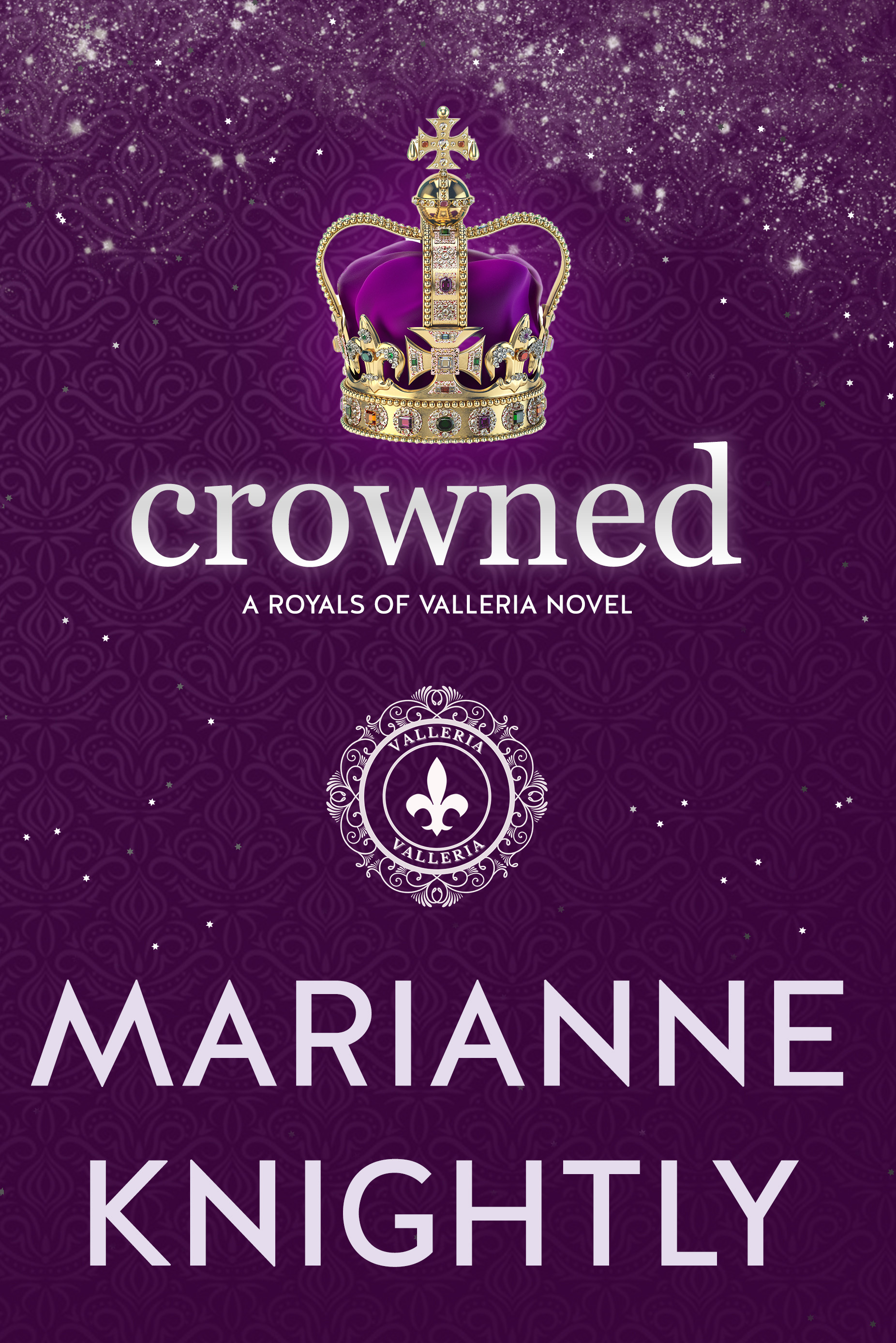 Crowned book cover
