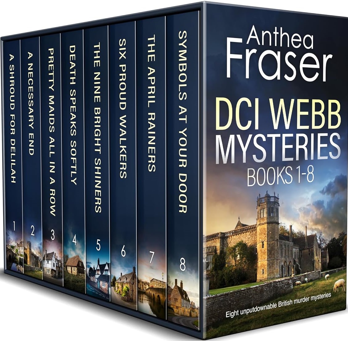 DCI Webb Mysteries Books 1–8
