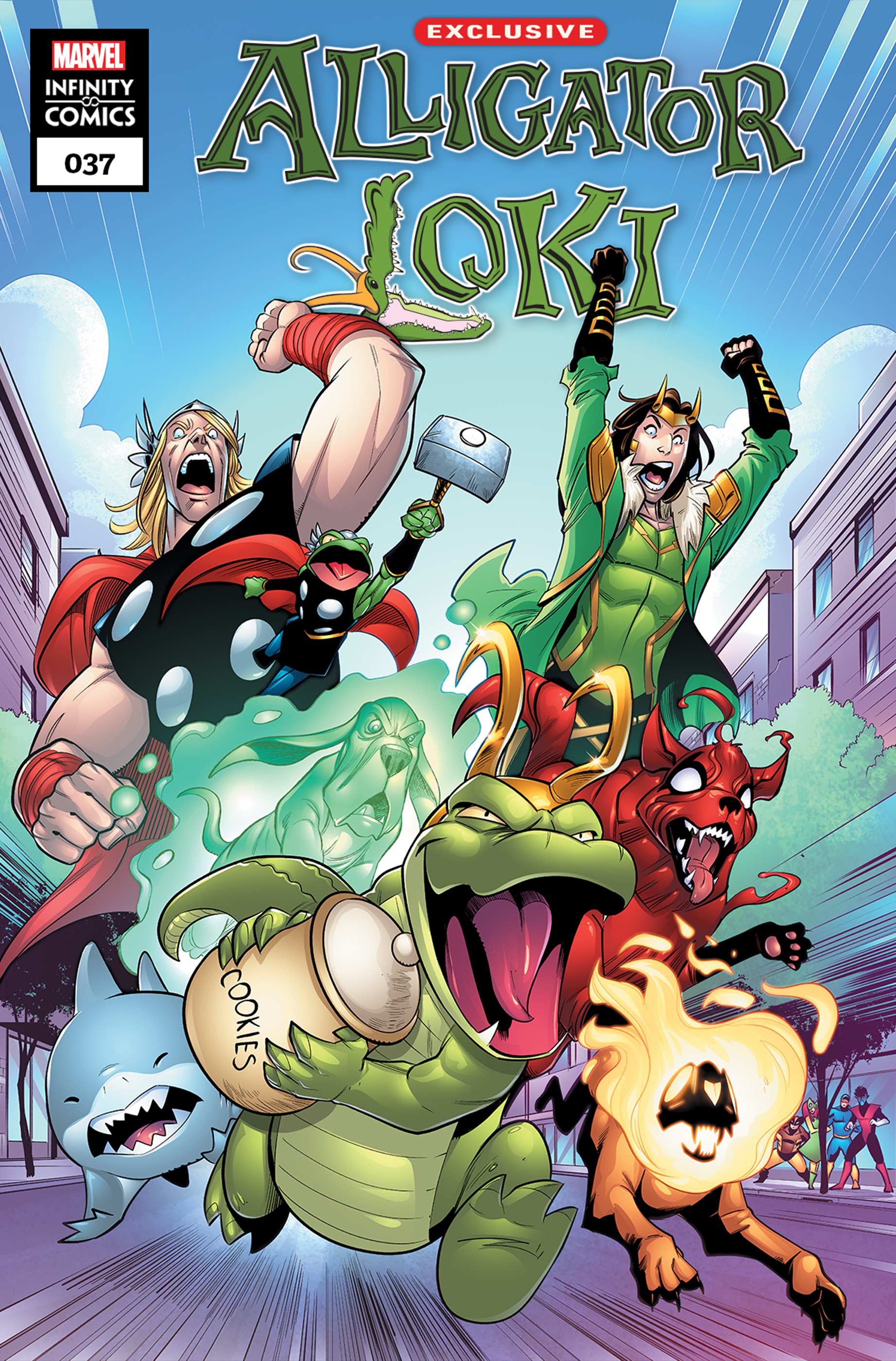Alligator Loki Infinity Comic (2022) #37 by Alyssa Wong | Goodreads