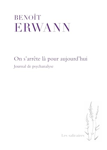 On s'arrête là pour aujourd'hui: Journal de psychanalyse