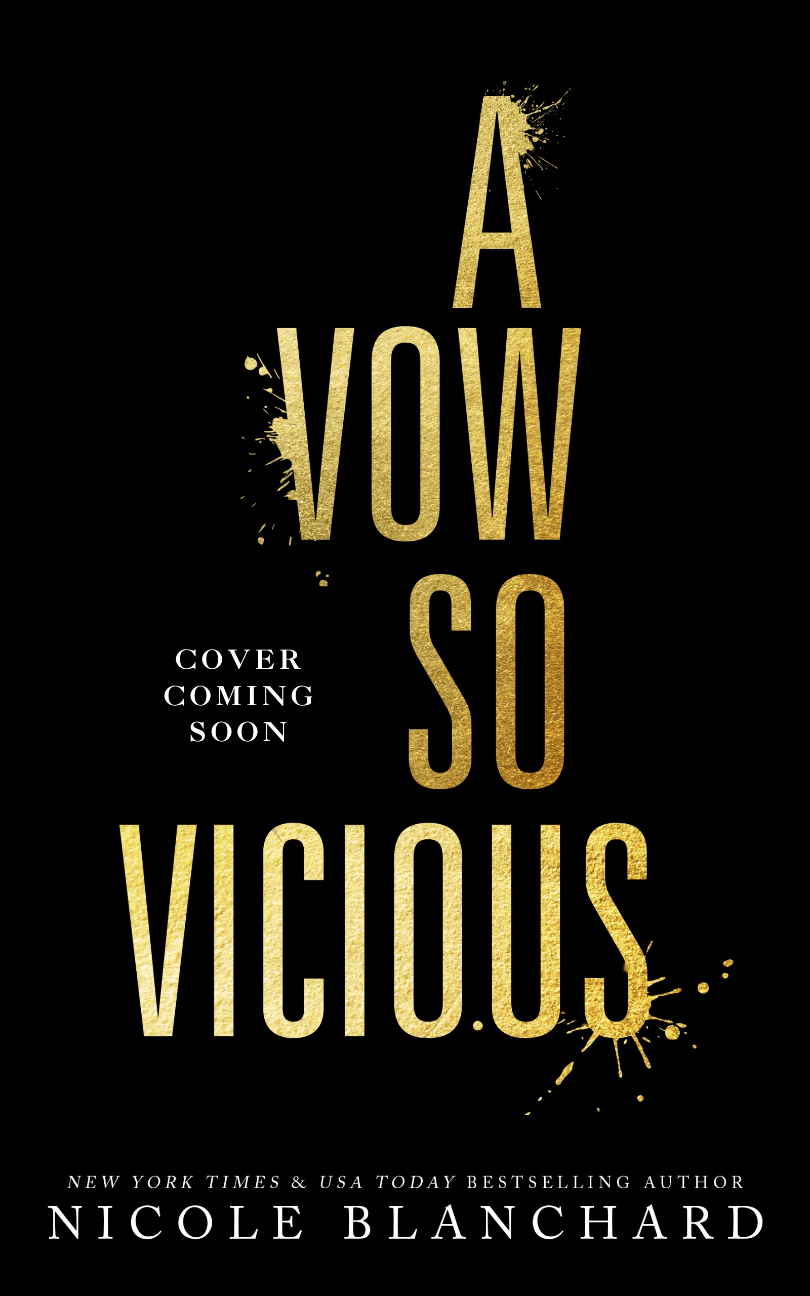 A Vow So Vicious book cover
