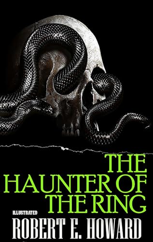 The Haunter of the Ring. Illustrated book cover