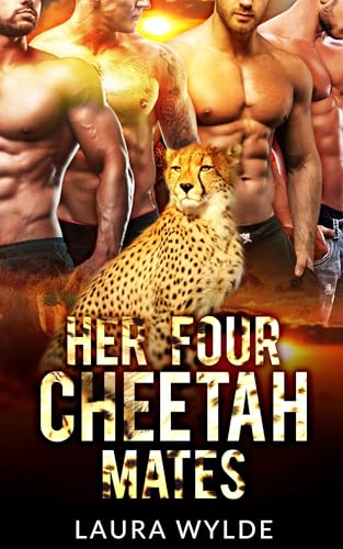 Her Four Cheetah Mates