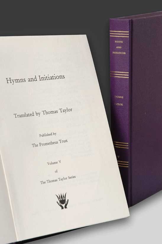The Thomas Taylor Series by Proclus book cover 1