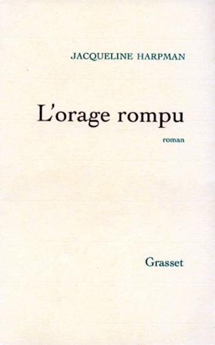 L'Orage Rompu book cover
