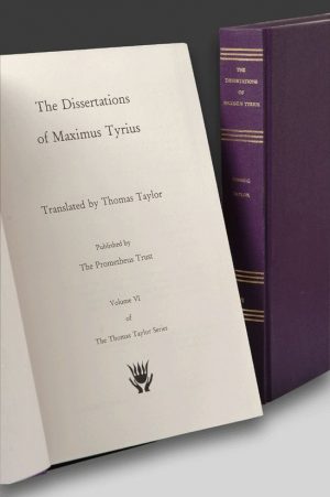 The Thomas Taylor Series by Proclus book cover 2
