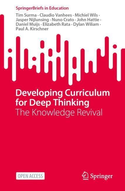Developing Curriculum for Deep Thinking: The Knowledge Revival