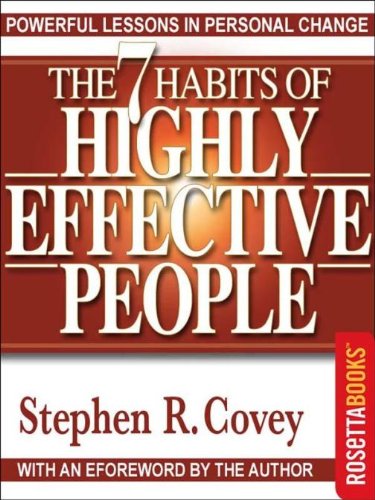 The 7 Habits of Highly Effective People book cover