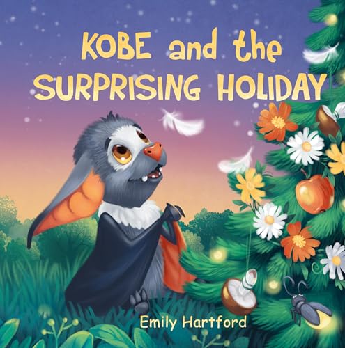 Kobe and the Surprising Holiday: A Kids Gift Picture Book about a Little Bat and His Baby Animal Friends Who Joyfully Celebrated New Year in Summer