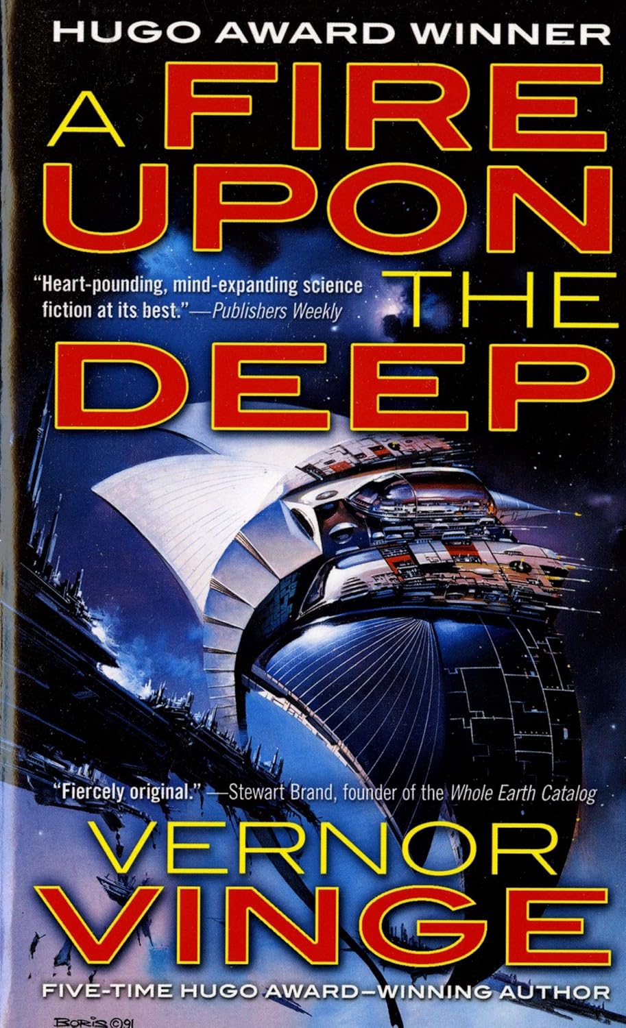 A Fire Upon the Deep (Zones of Thought, cover