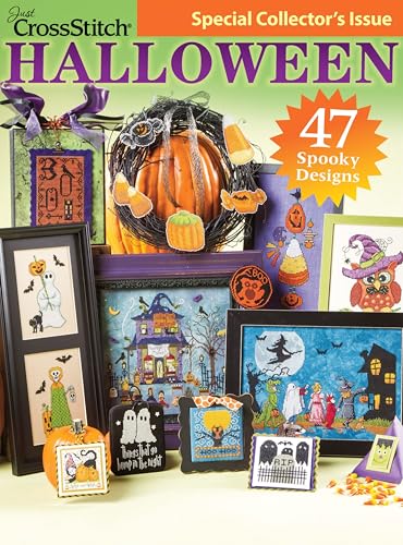 Just CrossStitch Magazine Halloween Special Collectors Issue, 47 Spooky Designs