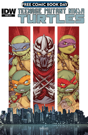Teenage Mutant Ninja Turtles FCBD 2015 book cover