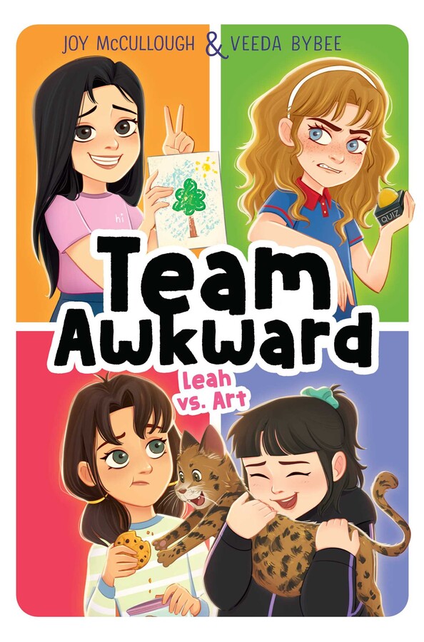 Leah vs. Art book cover