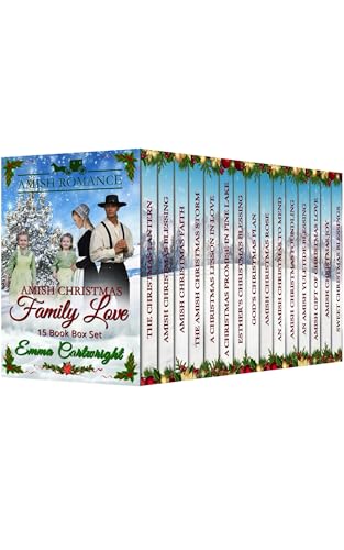Amish Christmas Family Love: Bumper Christmas Amish Romance - 15 Book Box Set