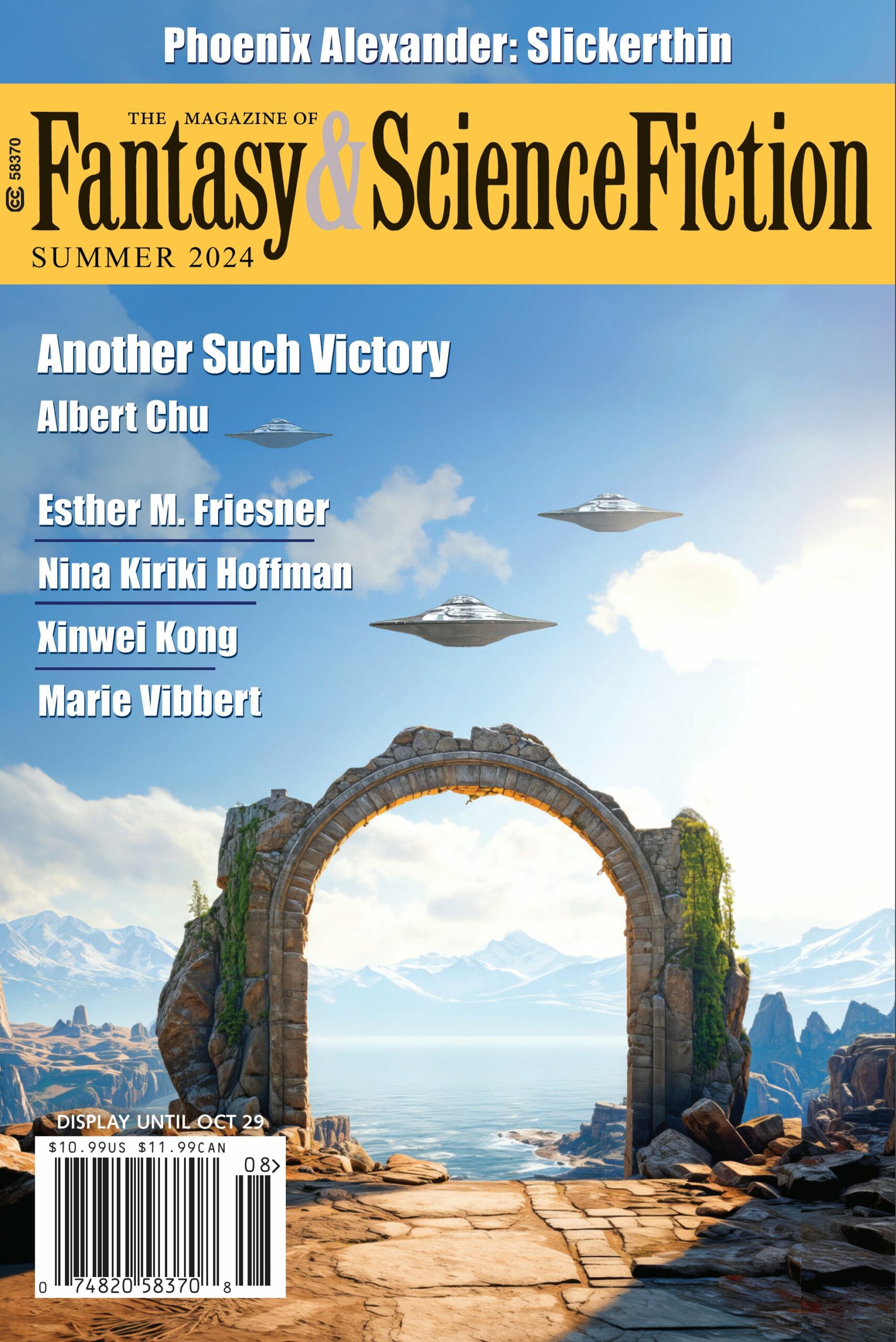 The Magazine of Fantasy & Science Fiction, Vol. 146, Nos. 3 & 4, Summer 2024