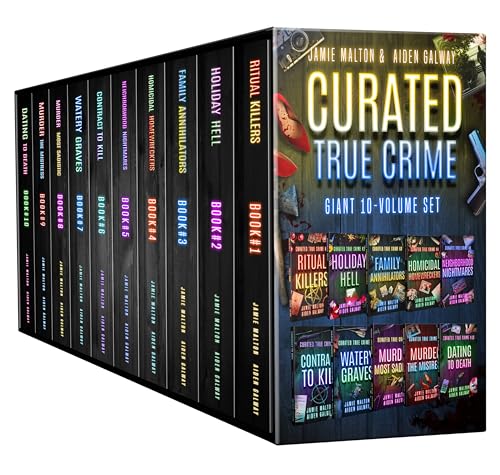 Curated True Crime: Giant 10-Volume Set