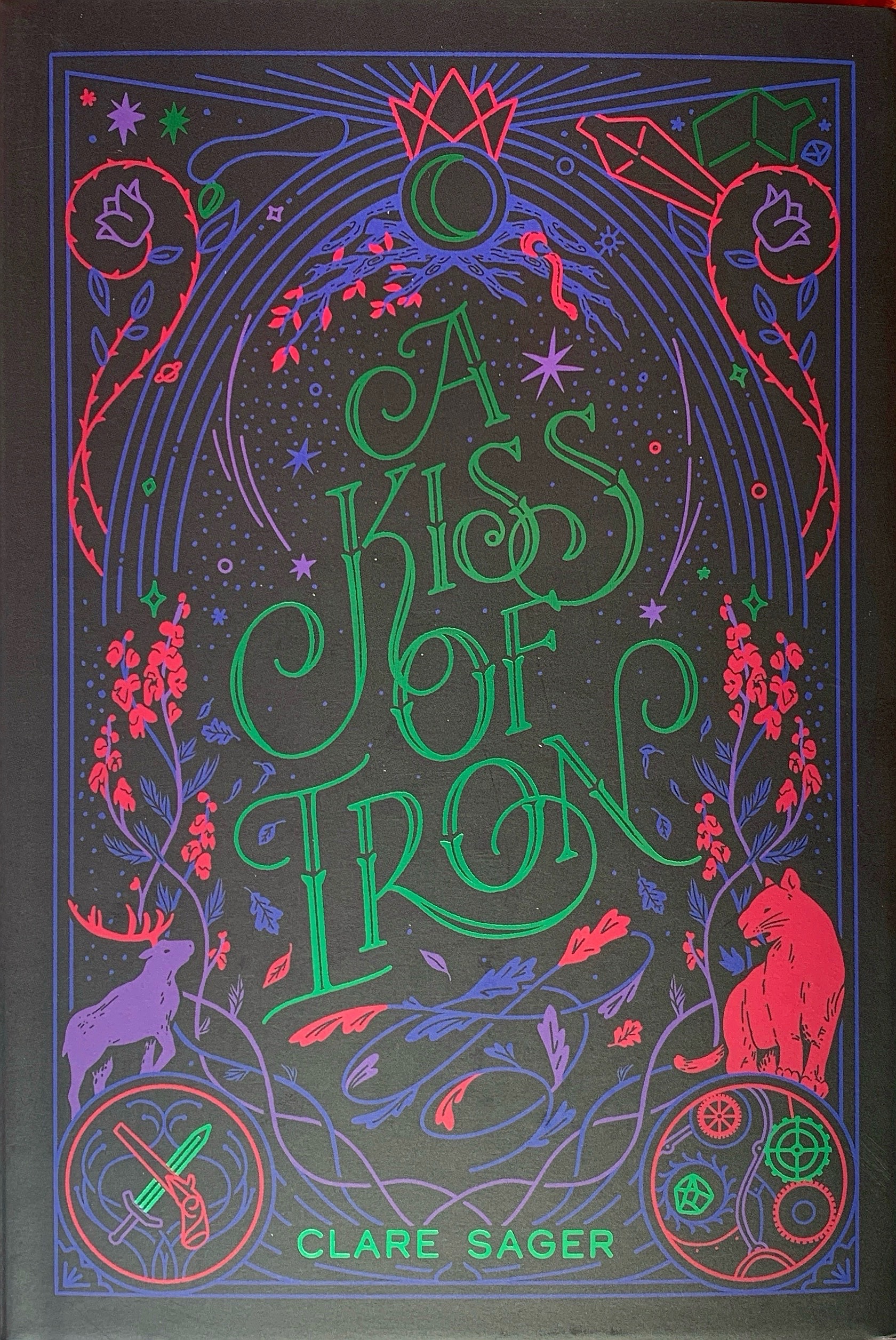 A Kiss of Iron (Shadows of the Tenebris Court, #1)