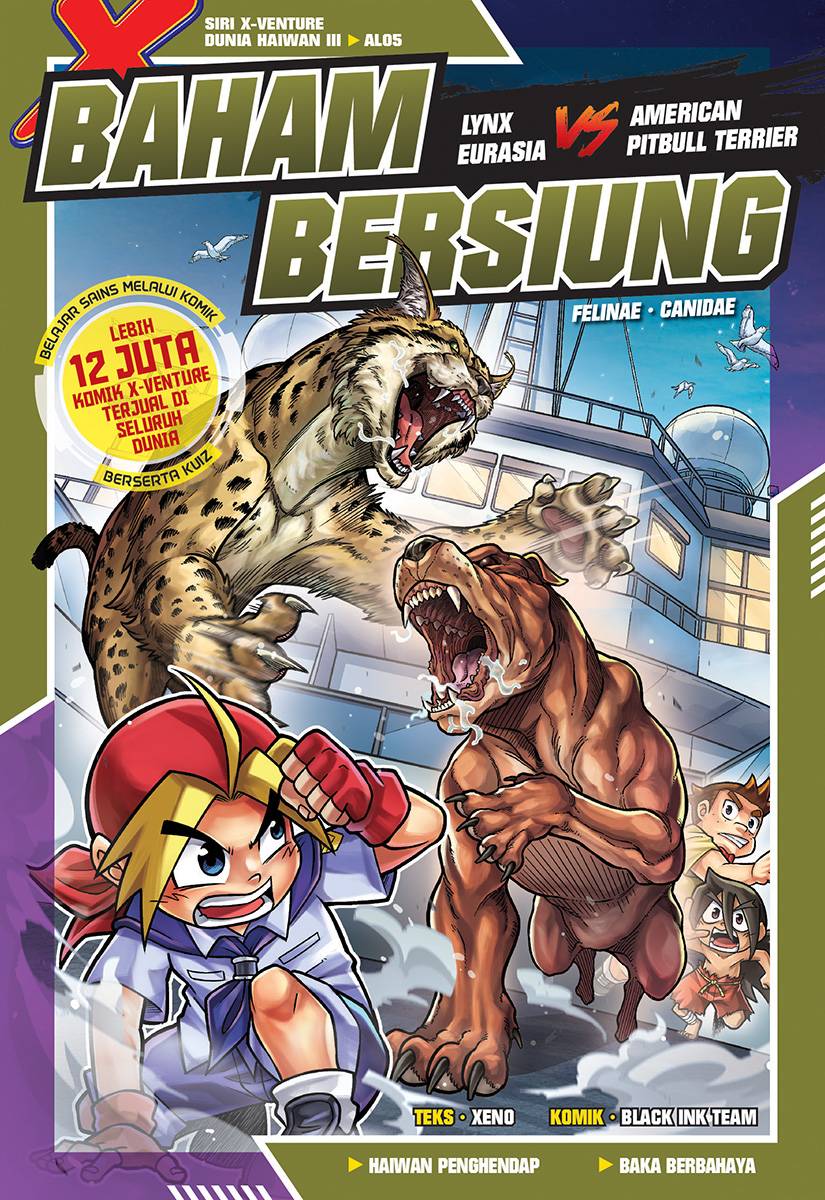 X-VENTURE Dunia Haiwan III / Primal Power III book cover 1