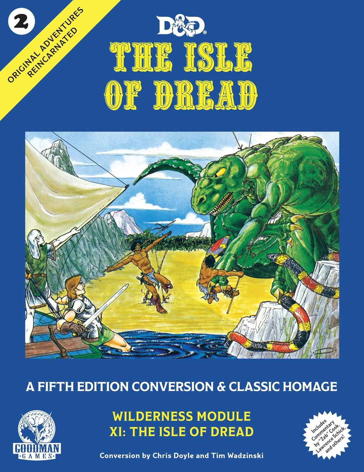 Original Adventures Reincarnated #2 - The Isle of Dread
