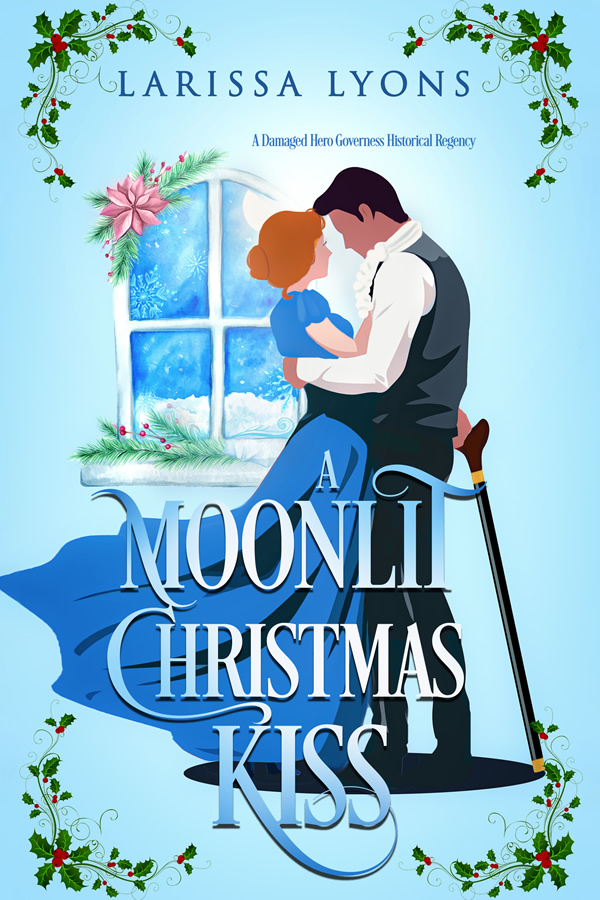 A Moonlit Christmas Kiss book cover