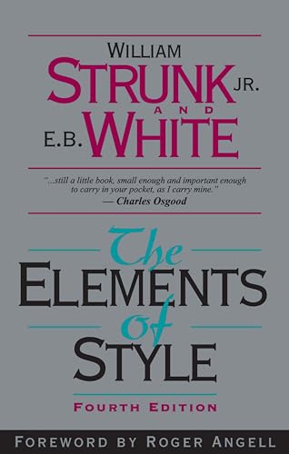 The Elements of Style, Fourth Edition book cover