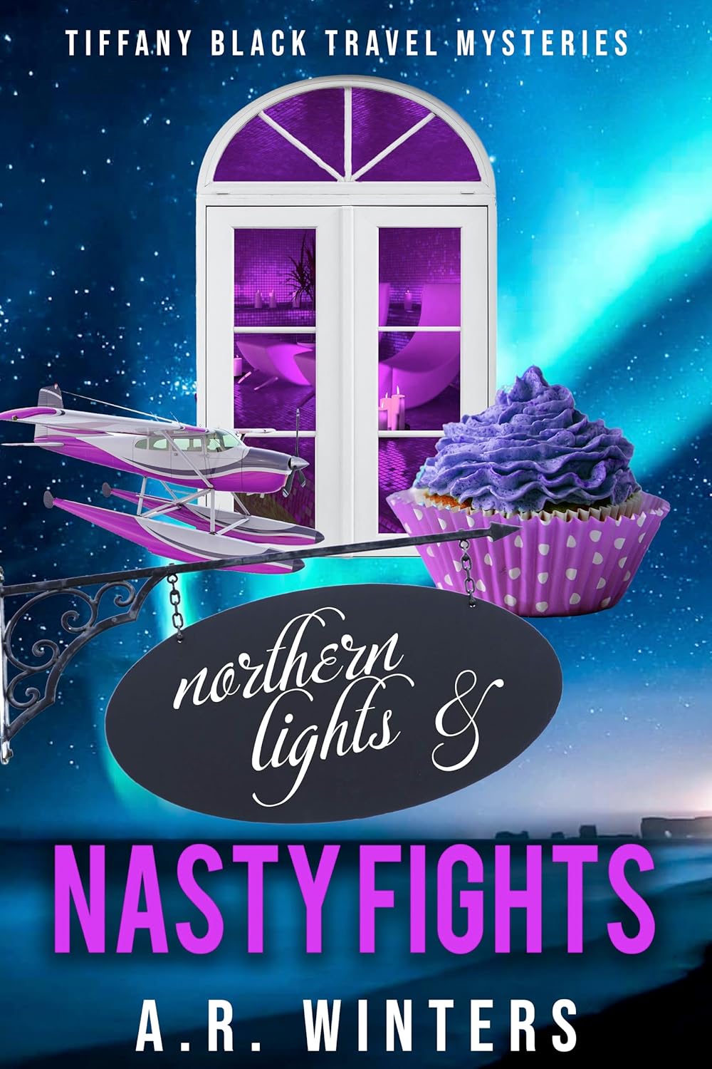 Northern Lights and Nasty Fights: A Cozy Tiffany Black Travel Mystery