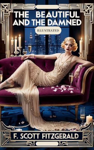 The Beautiful and the Damned by F. Scott Fitzgerald book cover