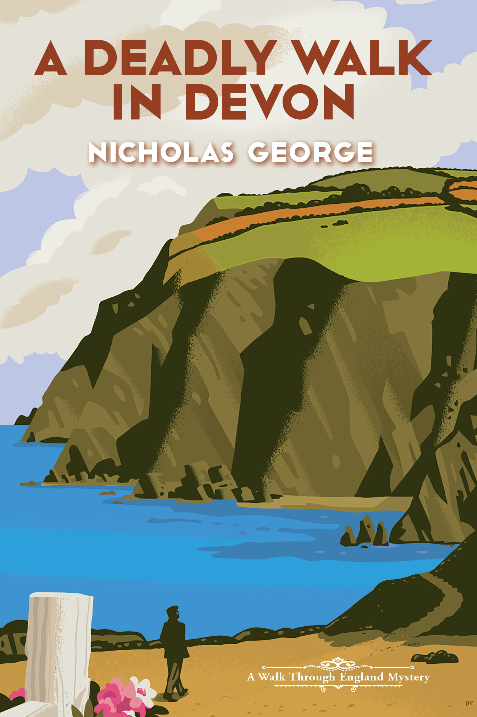 A Deadly Walk in Devon (A Walk Through England Mystery, #1)