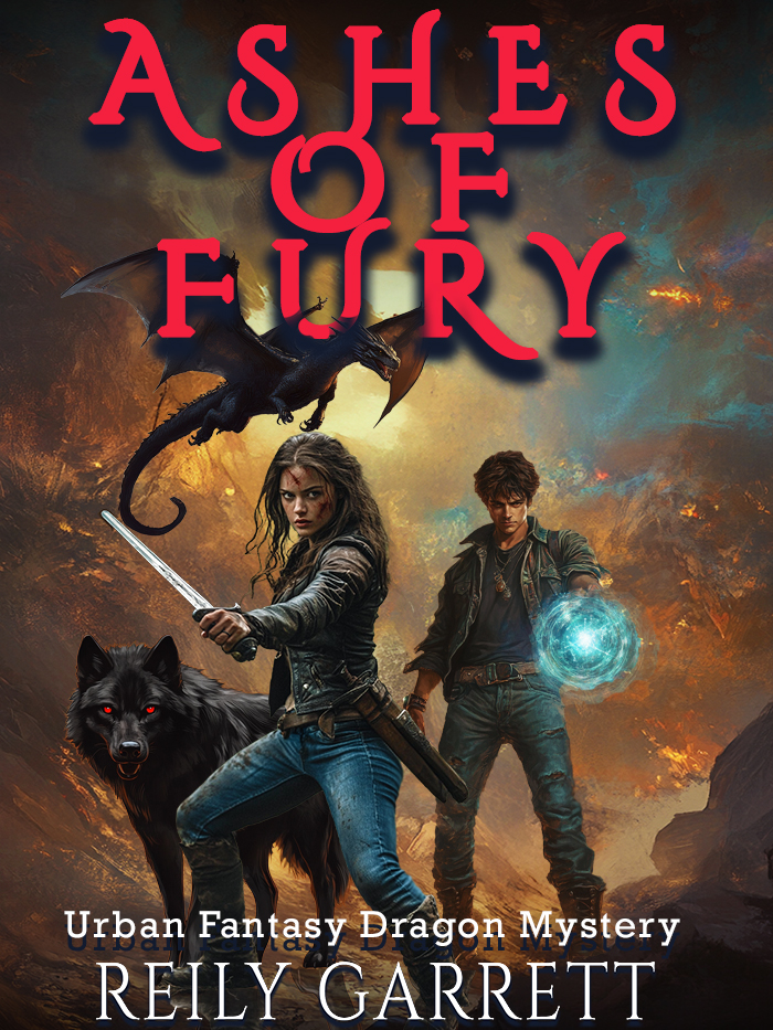 Ashes Of Fury: Urban Fantasy Dragon Mystery