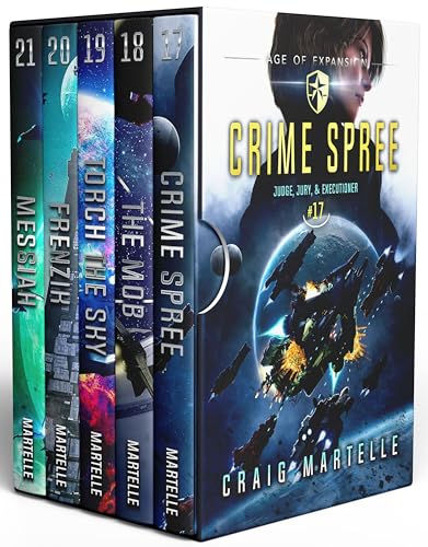 Judge, Jury, & Executioner Boxed Set (17-21): Crime Spree, The Mob, Torch the Sky, Frenzik, Messiah
