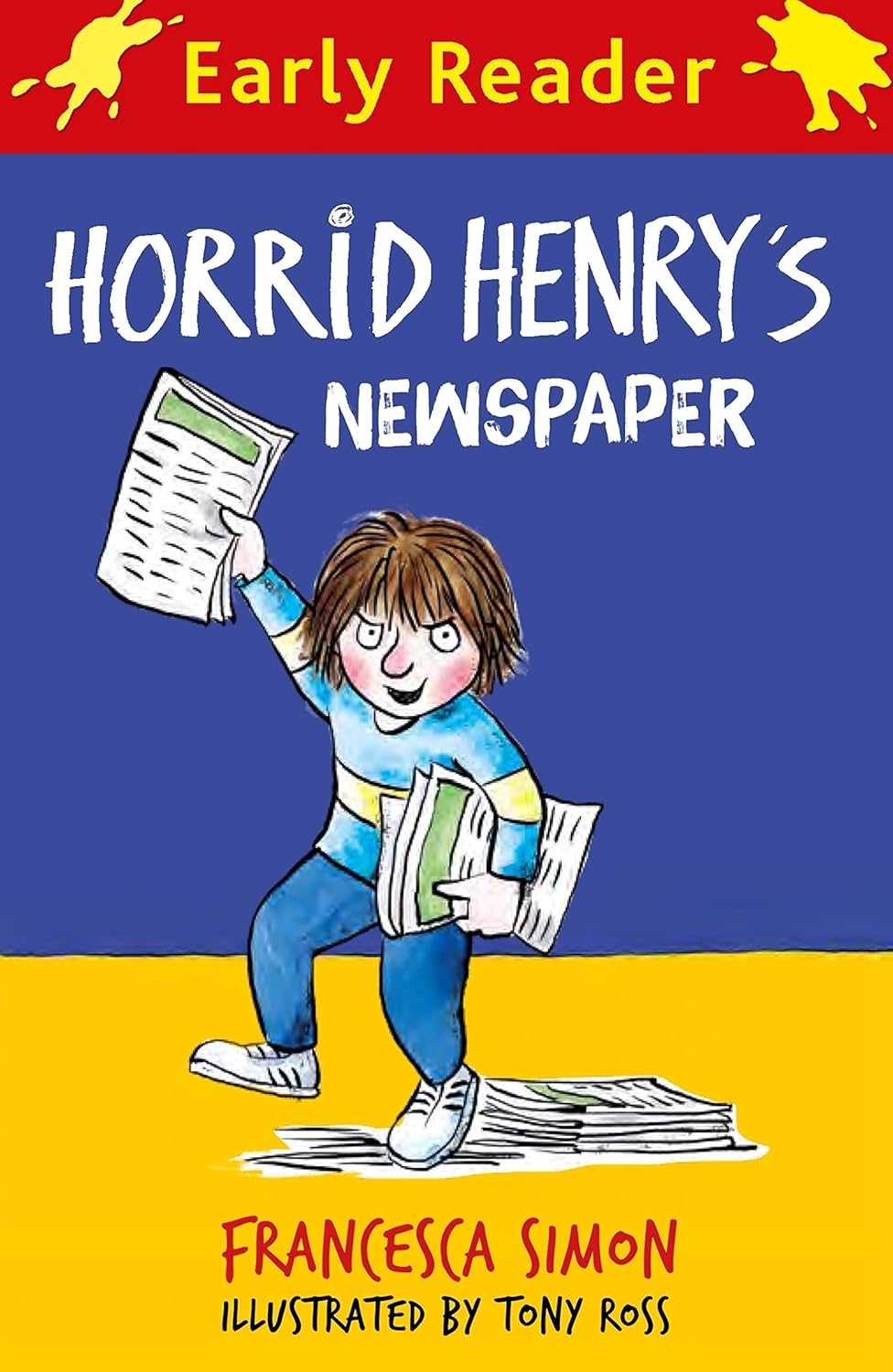 Horrid Henry's Newspaper book cover