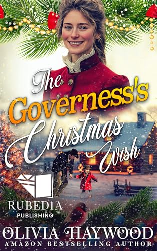 The Governess's Christmas Wish: A Christian Historical Romance Book