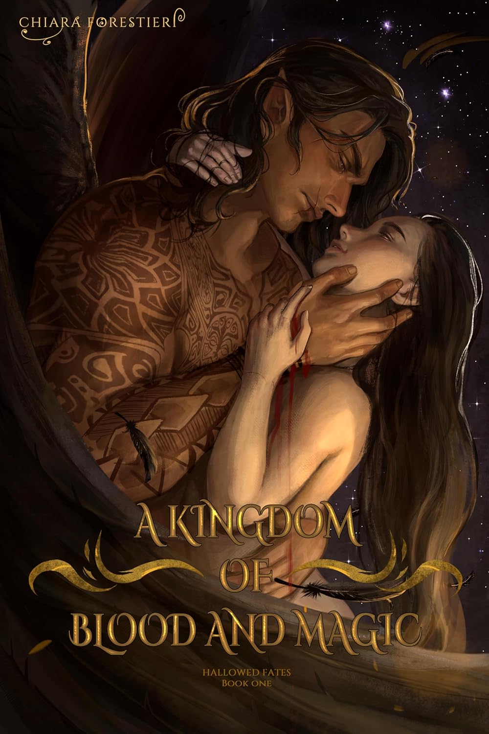 A Kingdom of Blood and Magic (Hallowed Fates, #1)