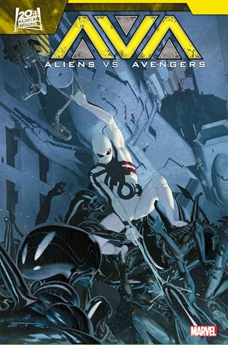 Aliens vs. Avengers (2024) book cover 3