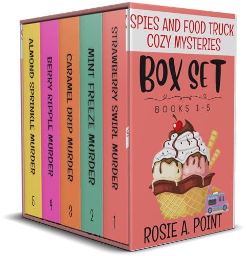 Spies and Food Truck Cozy Mysteries: Books 1-5