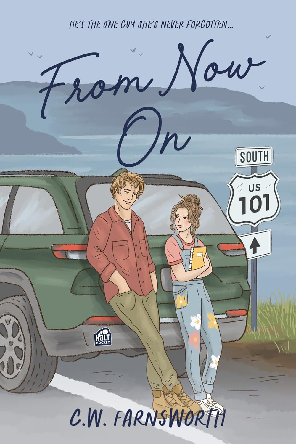 Holt Hockey book cover 2