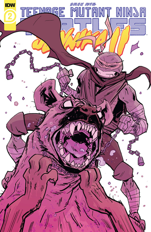 Teenage Mutant Ninja Turtles: Jennika II book cover 3
