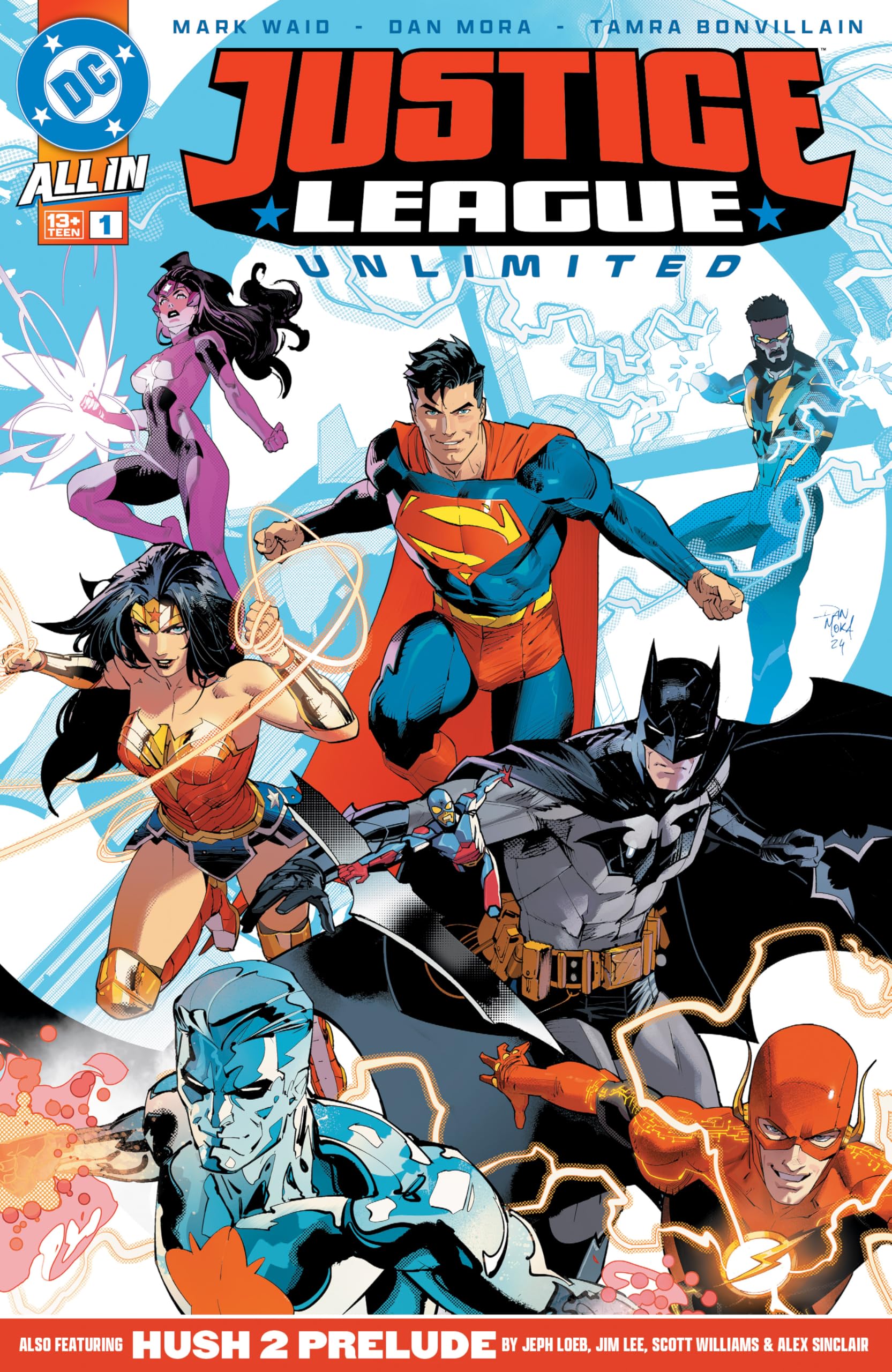 Justice League Unlimited (2024-) #1 book cover