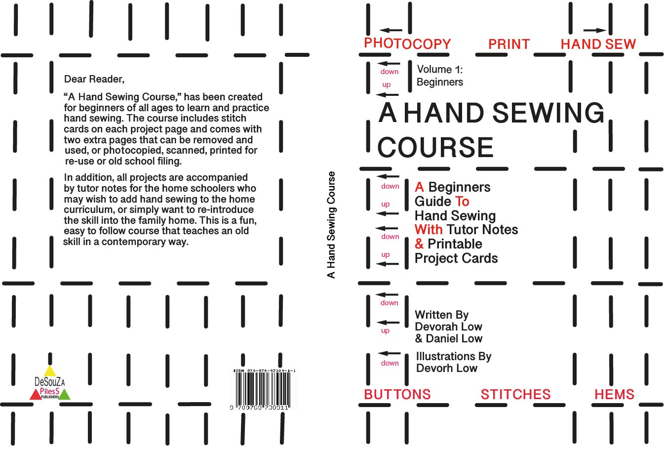 Sewing Design Notes A Hand Sewing Course: A Beginners Guide to Hand Sewing with Tutor Notes ...