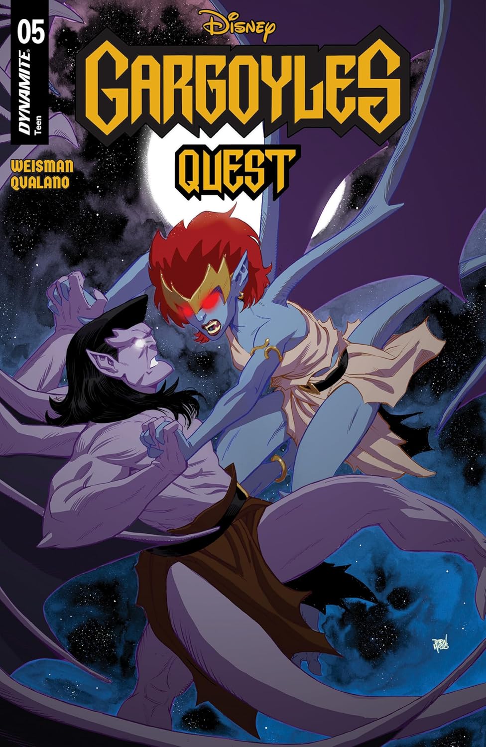 Gargoyles Quest No. 5 (Cover C Moss Color Bleed) Published December 4, 2024 book cover