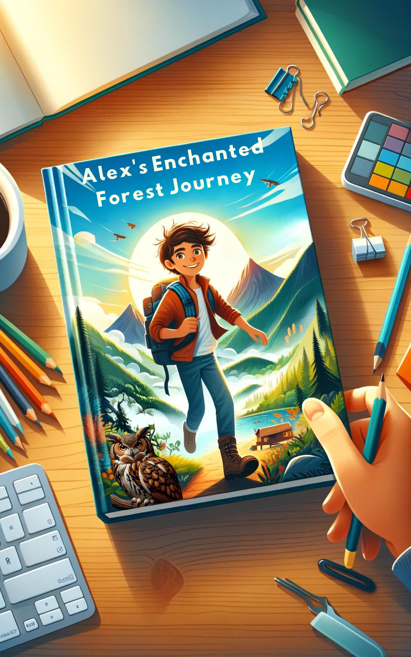 Alex's Enchanted Forest Journey: Alex and Mr. Owl Adventures